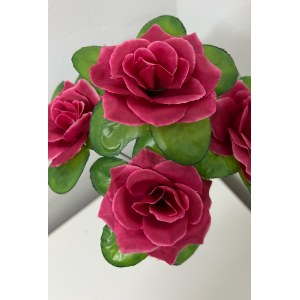 Букет искусственных цветов Роза с подбутонником. 500013